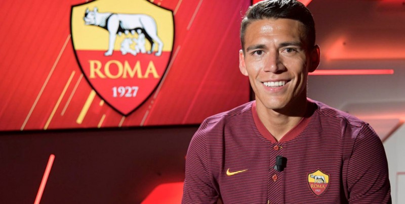 Héctor Moreno será titular en su debut con la AS Roma