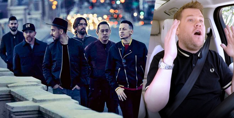 Linkin Park grabó Carpool Karaoke días antes de la muerte de su vocalista