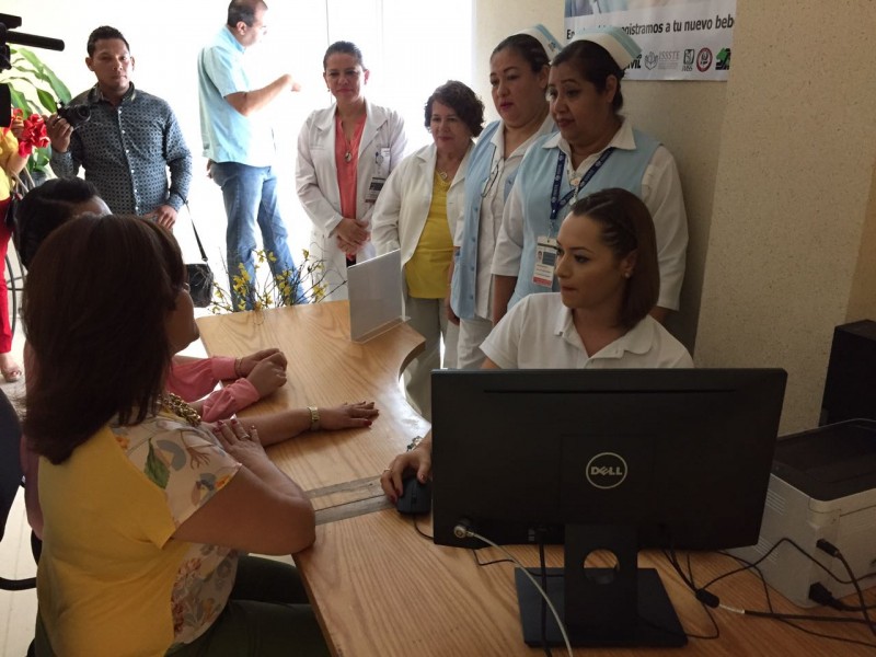 Instalan módulos de registro civil en Hospitales de Mazatlán