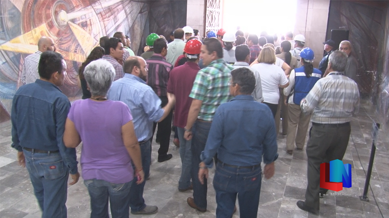 300 personas fueron evacuadas por simulacro