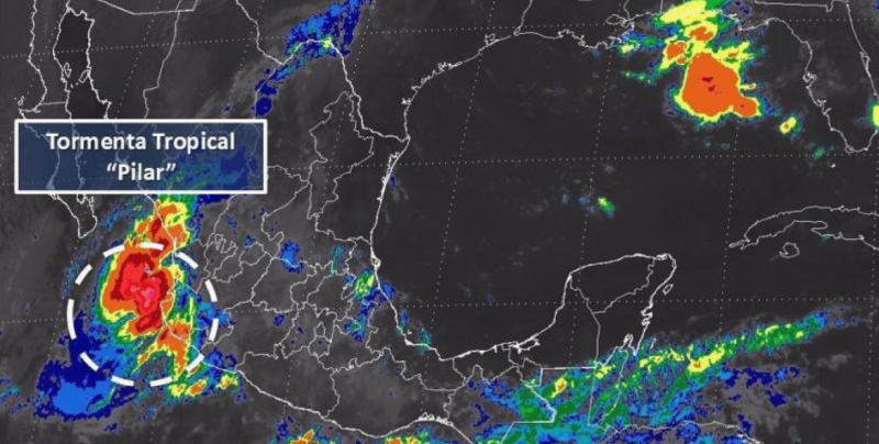 Tormenta tropical 'Pilar' tocará tierra este domingo