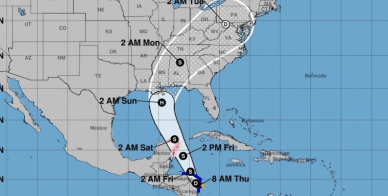 Tormenta Nate deja al menos 26 muertos en centroamérica