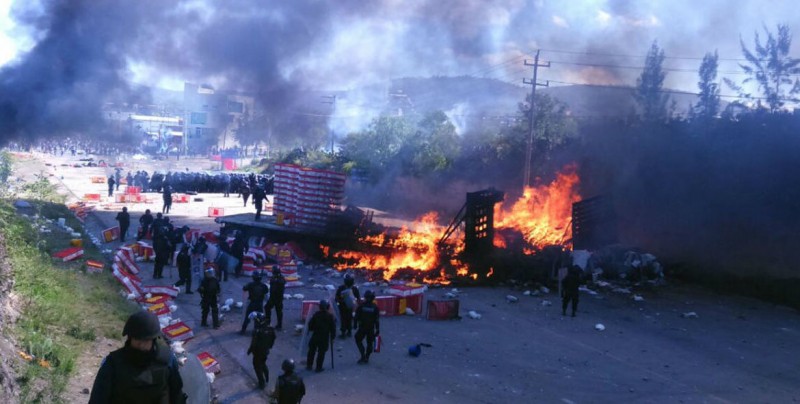 Policías cometieron "violaciones de DH" en enfrentamientos en Nochixtlán