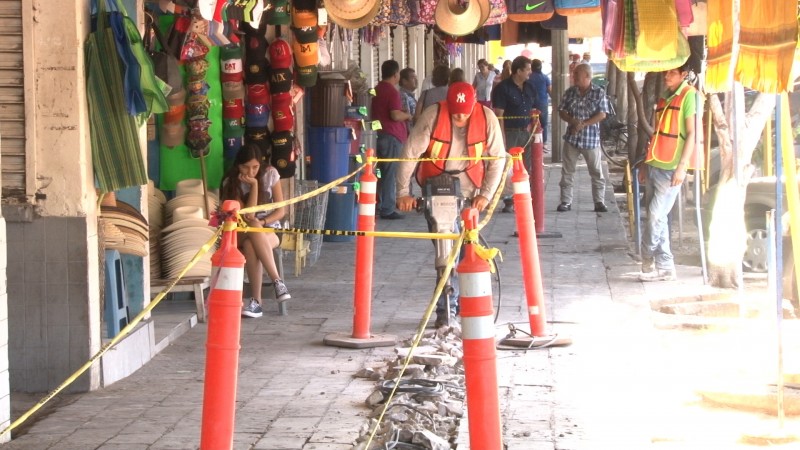 Inician trabajos de remodelación del marcado Independencia
