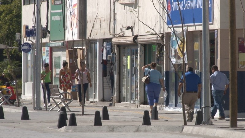 Listos comerciantes del centro de Los Mochis para el Buen fin
