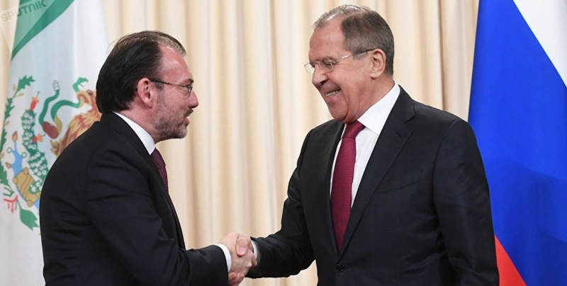 Lavrov y Videgaray niegan injerencia rusa en elecciones mexicanas
