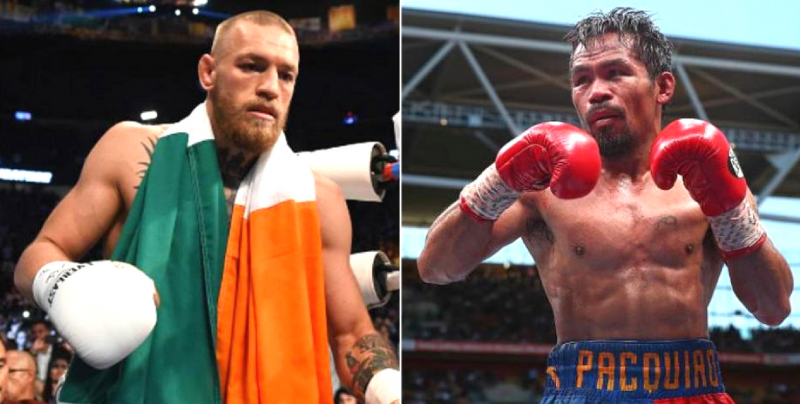 Manny Pacquiao desafió a Conor McGregor