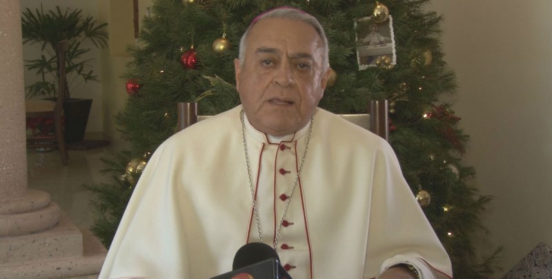 Envía el Obispo de Culiacán mensaje por Navidad
