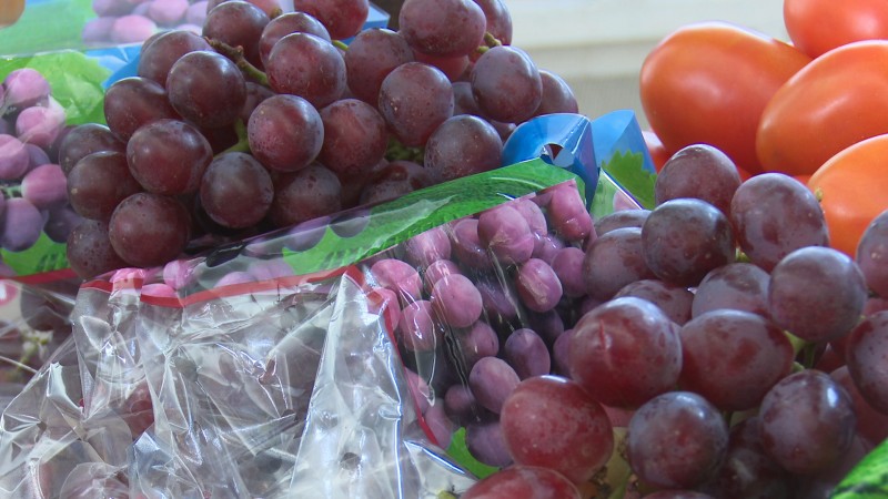 90 pesos el kilogramo de uva