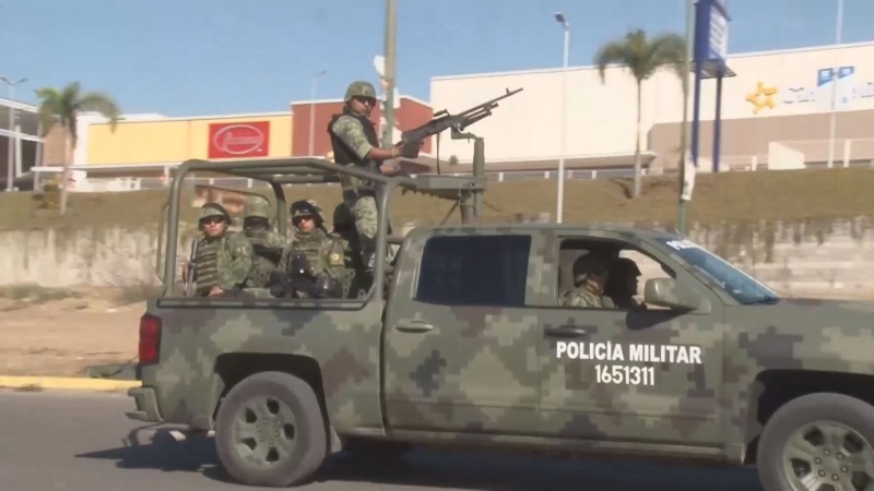 Regresan 100 elementos de la Policía Militar a Culiacán