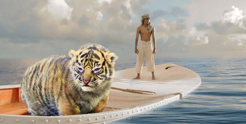 #Fotos Convierten en memes a cachorro de tigre obeso