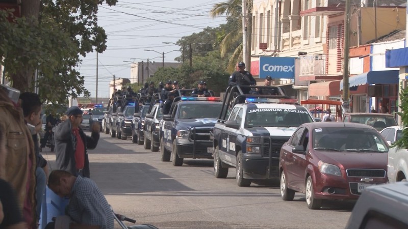 Refuerzan seguridad en Elota, tras homicidio de policías