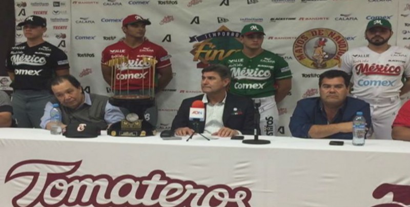 Presentan trofeo de la LMP en Culiacán