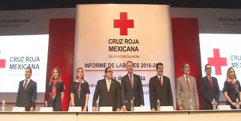 Cambio de Presidente en Cruz Roja Culiacán