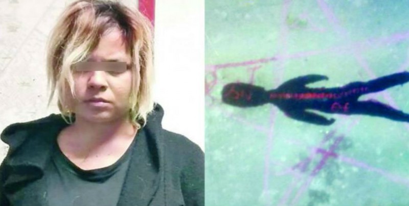 Mata y mutila a su bebé en supuesto rito satánico