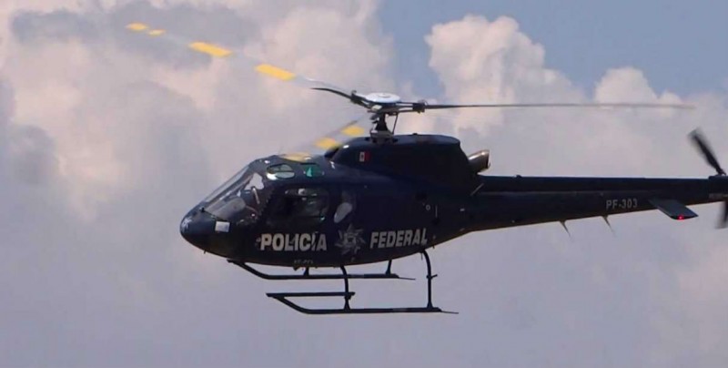Helicóptero de la Policía Federal cae en Jalisco