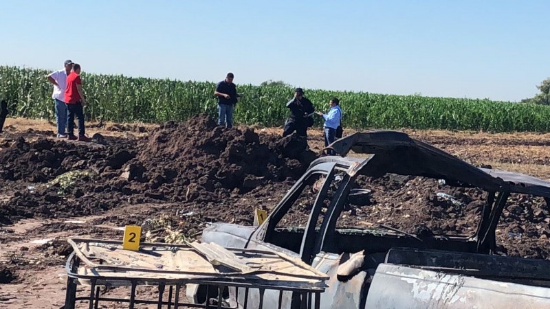 Encuentran  a persona muerta en toma clandestina de combustible