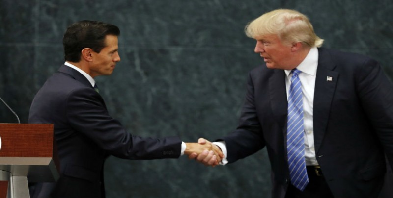 Reunión Trump-Peña podría ser en foro internacional: SRE