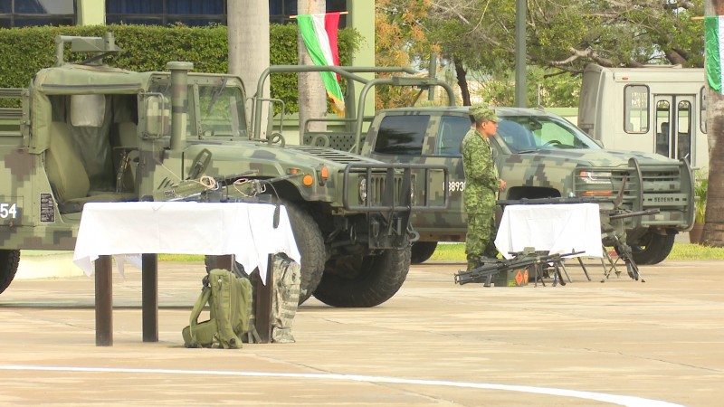 Conmemoran 105 aniversario del ejercito mexicano