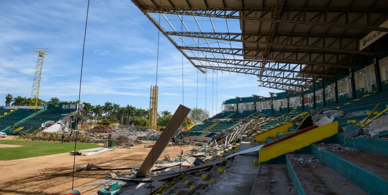 Continua reconstrucción del Emilio Ibarra Almada