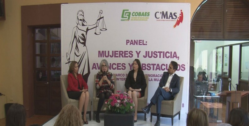Panel Mujeres y Justicia, Avances y Obstáculos
