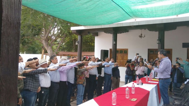 Toma protesta comité pro pueblo mágico en la villa de Ahome