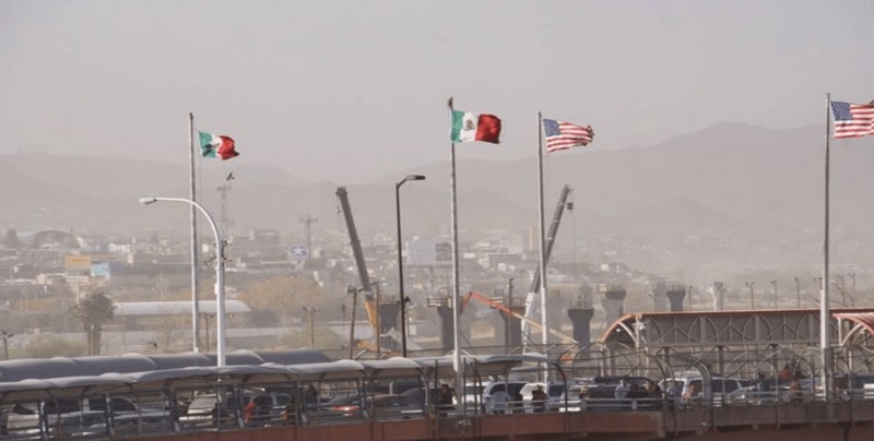 Activan alerta amarilla en Ciudad Juárez por fuertes vientos