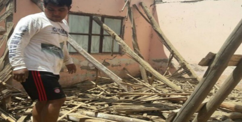 A seis meses del sismo, la reconstrucción va lenta