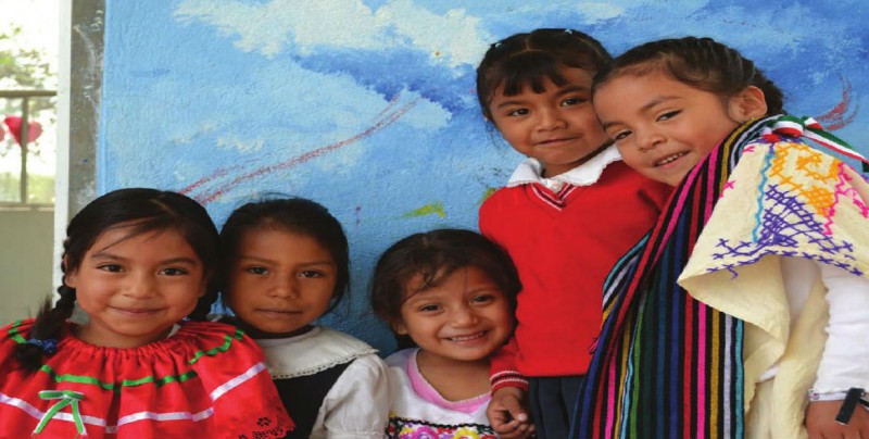 Niños y niñas realizan encuentro bilingüe en Guanajuato