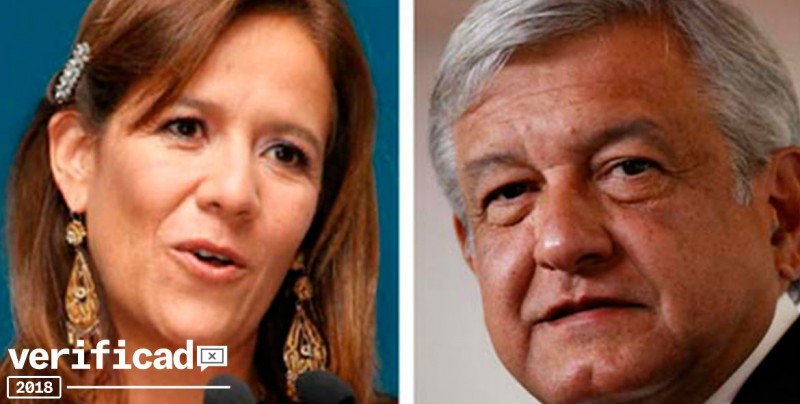 Zavala, ¿supera a AMLO en encuestas? Eso dice Calderón