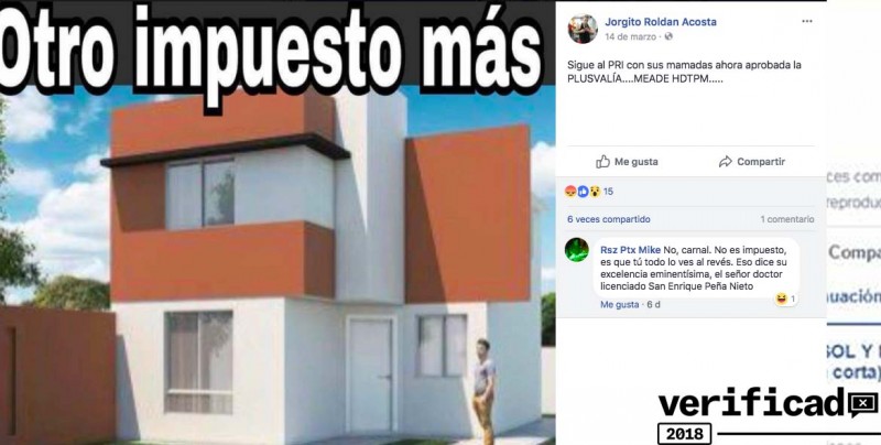 Meade no propuso un impuesto a la plusvalía