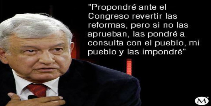La frase que nunca dijo López Obrador en la entrevista con Milenio