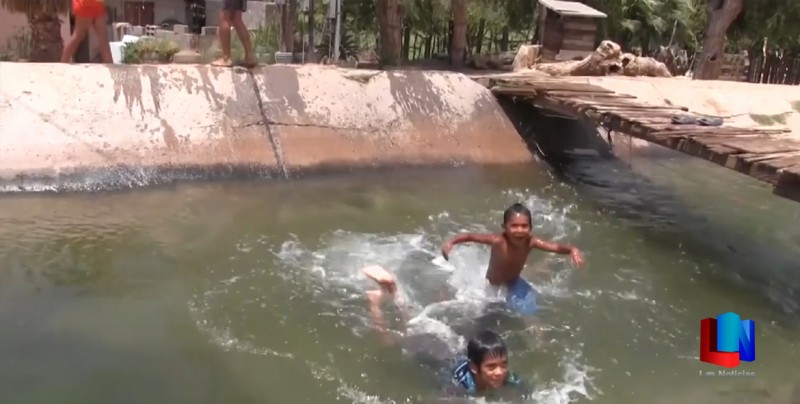 Piden no bañarse en ríos y canales