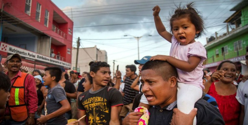 Migrantes del ‘Viacrucis Migrante’ pedirán asilo en México