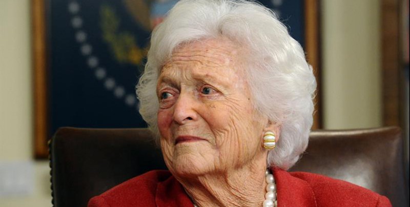 Fallece la ex primera dama de EU Barbara Bush