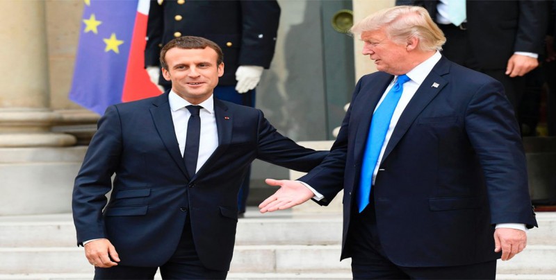 Macron intentará convencer a Trump para que siga con el acuerdo de Irán