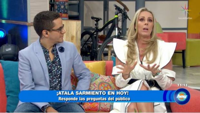 #Video ¿Cómo le fue a Atala Sarmiento en el programa 'Hoy'?