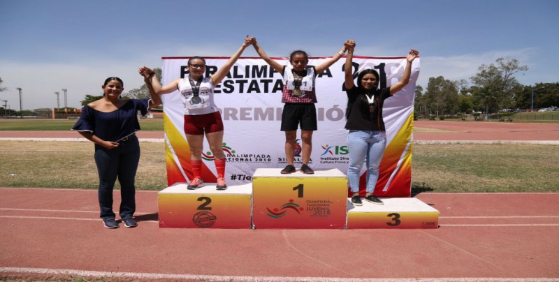 Culiacán domina domina en el atletismo de la Paralimpiada Estatal 2018