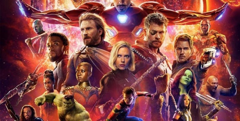 Los Avengers desfilaron en la alfombra morada de la premier de 'Infinity War'
