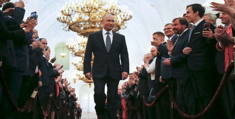 Putin es investido presidente ruso por cuarta vez