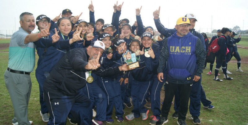 Águilas UAS logra primer oro en Softbol