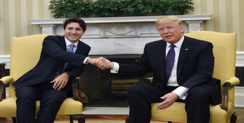 Trump dice a Trudeau que quiere llegar "rápido" a un acuerdo sobre TLCAN