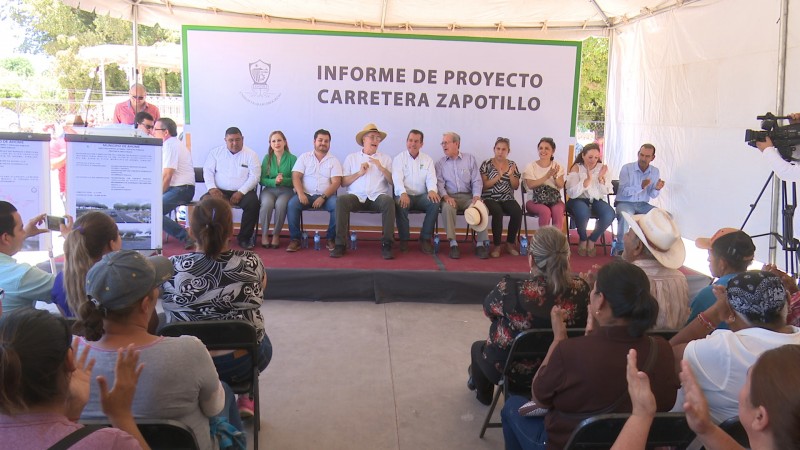 Invierten 43 MDP en carretera de Zapotillo