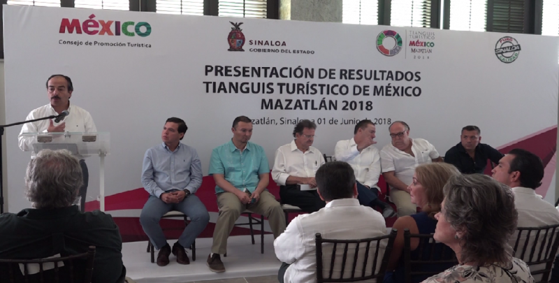 Dan a conocer resultados que dejó el Tianguis Turístico Mazatlán 2018