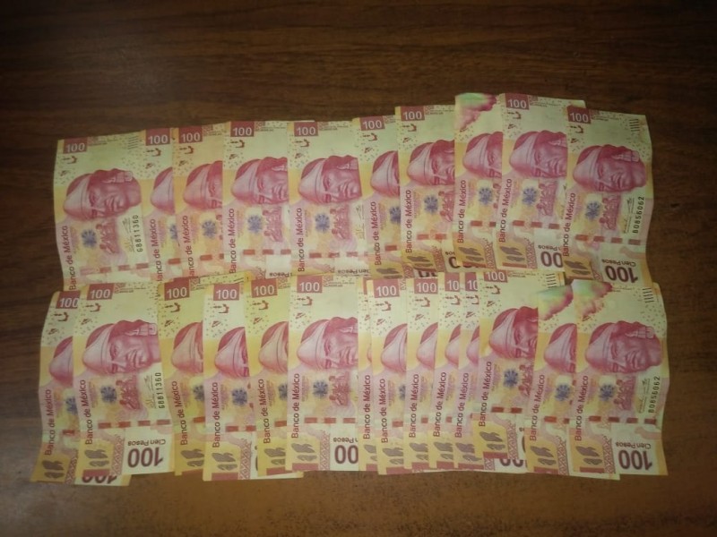 Detienen a vecino de la Fco. I. Madero con billetes falsos