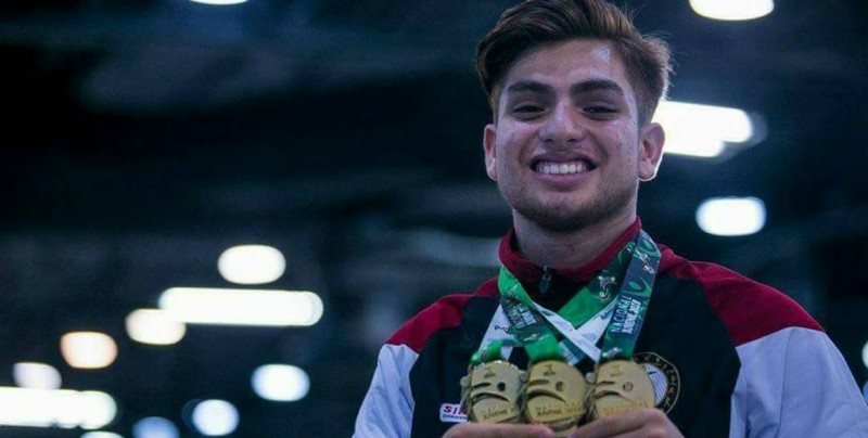 El mazatleco Jesús Moreno ganó 3 oros en Olimpiada de Karate