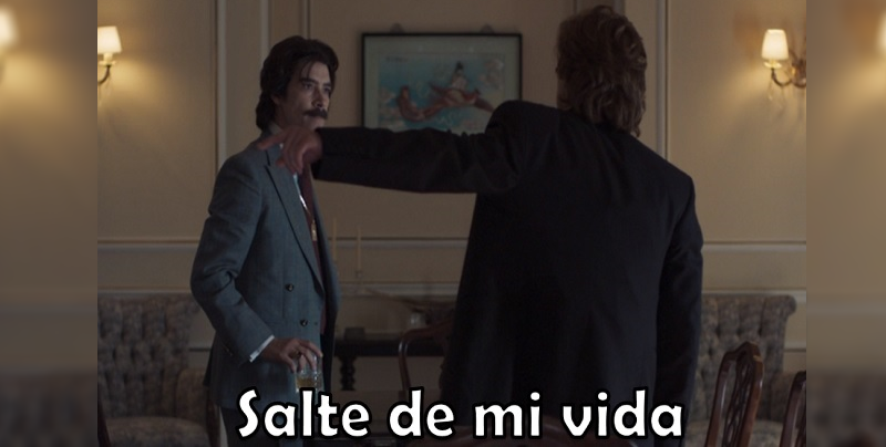 ‘Salte de mi Vida’ el nuevo meme del capítulo 7 de 'Luis Miguel: La Serie'