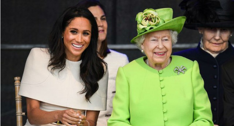 Meghan Markle cometió un error durante un evento en el tren real