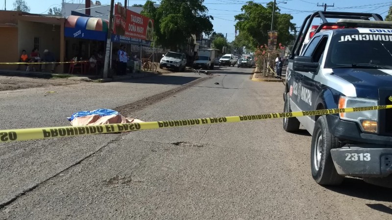 Trailer atropella a ciclista en Aguaruto y fallece