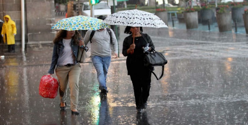 Cuatro sistemas meteorológicos provocarán lluvias en el país